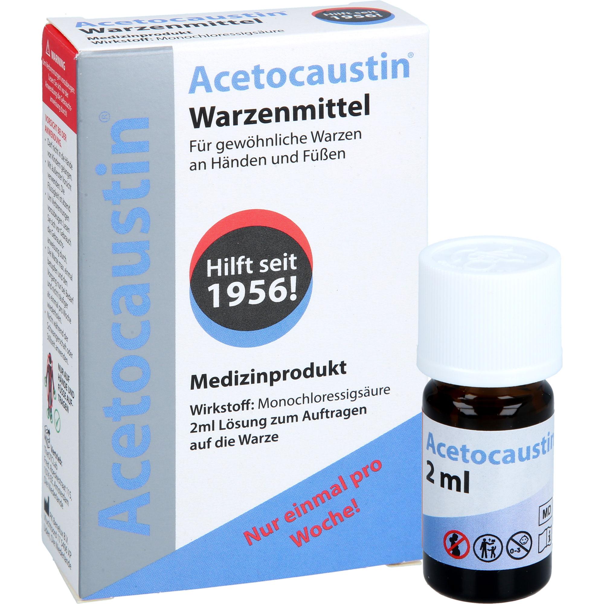 Acetocaustin Lösung Warzenmittel 2 ml TheOTCLab B.V. bei onfy.de kaufen 19120149