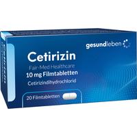 Cetirizin Fair-Med Healthcare 10 mg Filmtabl./Gehe null