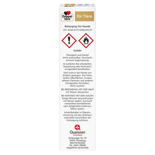 Doppelherz für Tiere Relaxspray für Hunde 90 ml Queisser Pharma bei onfy.de kaufen 18404695