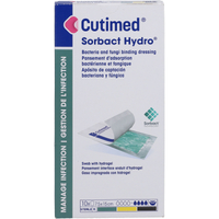 Cutimed Sorbact Hydro Kompressen 7.5x15 cm null