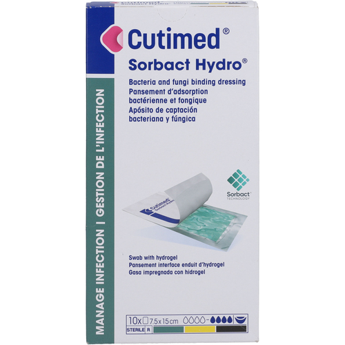 Cutimed Sorbact Hydro Kompressen 7.5x15 cm 10 St CC Pharma bei onfy.de kaufen 20180435