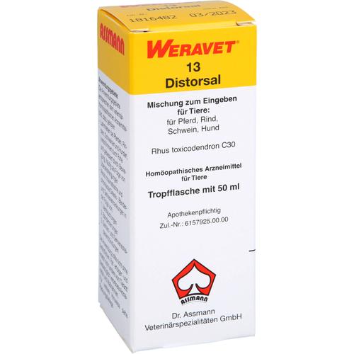 Distorsal 13 Vet 50 ml Biokanol Pharma Gmbh bei onfy.de kaufen 02538703