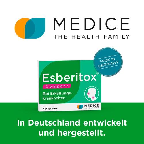 Esberitox COMPACT Tabletten bei Erkältungskrankheiten 40 St MEDICE Arzneimittel Pütter bei onfy.de kaufen 10014368