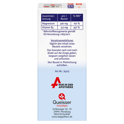 Doppelherz Magnesium 400 Direct System 30 St Queisser Pharma bei onfy.de kaufen 13590078