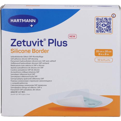 Zetuvit Plus Silicone Border 20x20 cm 10 St 1001 Artikel Medical bei onfy.de kaufen 19203562