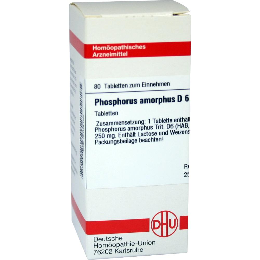 Phosphorus Amorph D 6 null