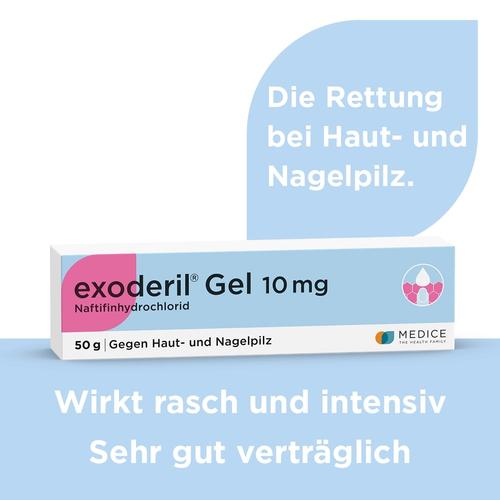 Exoderil Gel die Rettung bei Fuß- & Nagelpilz 50 g MEDICE Arzneimittel Pütter bei onfy.de kaufen 03043895