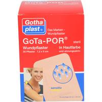 Gota-Por Wundpflaster Steril 7.2x5cm Hautfarben null