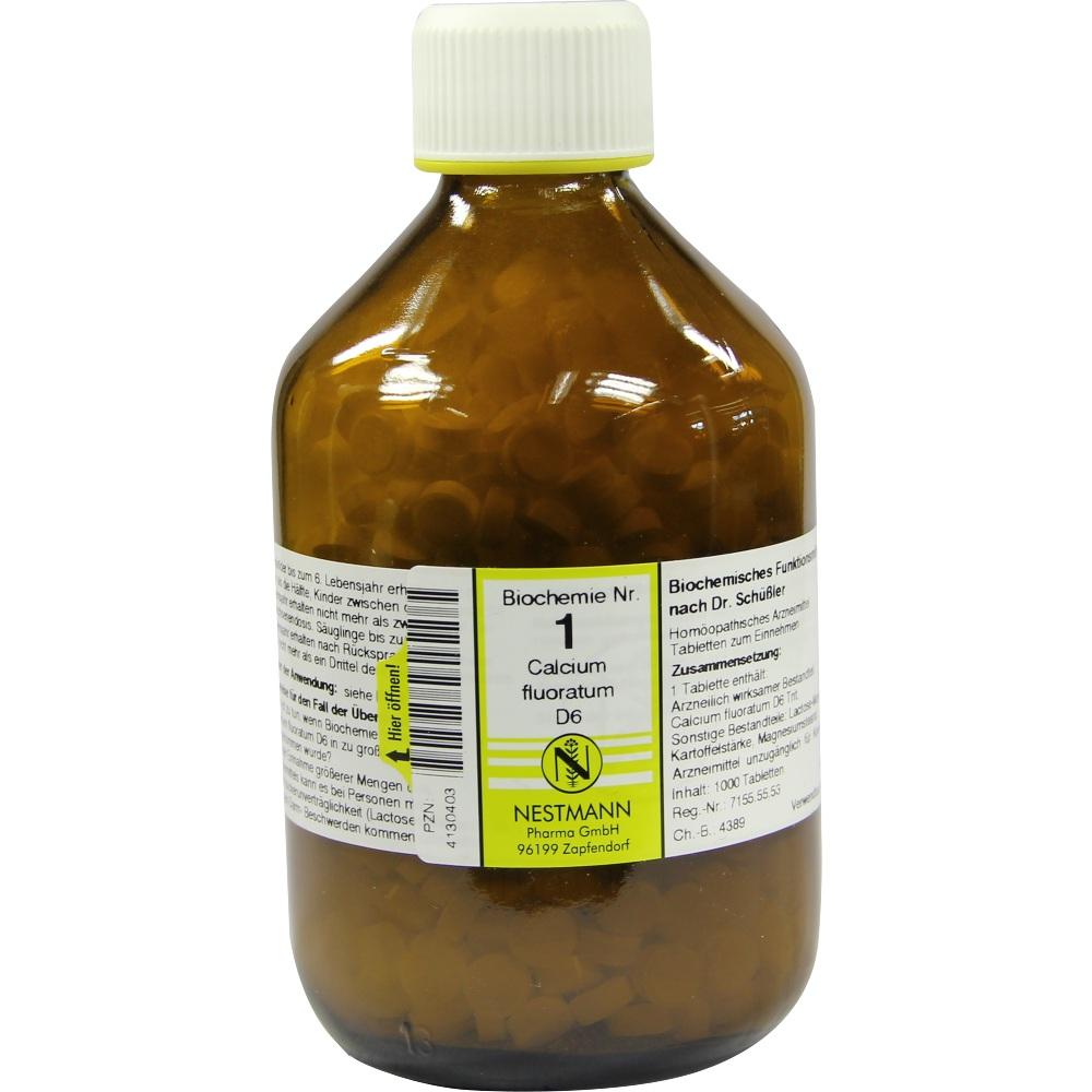 Biochemie Nestmann Nr.1 Calcium Fluoratum D 6 null