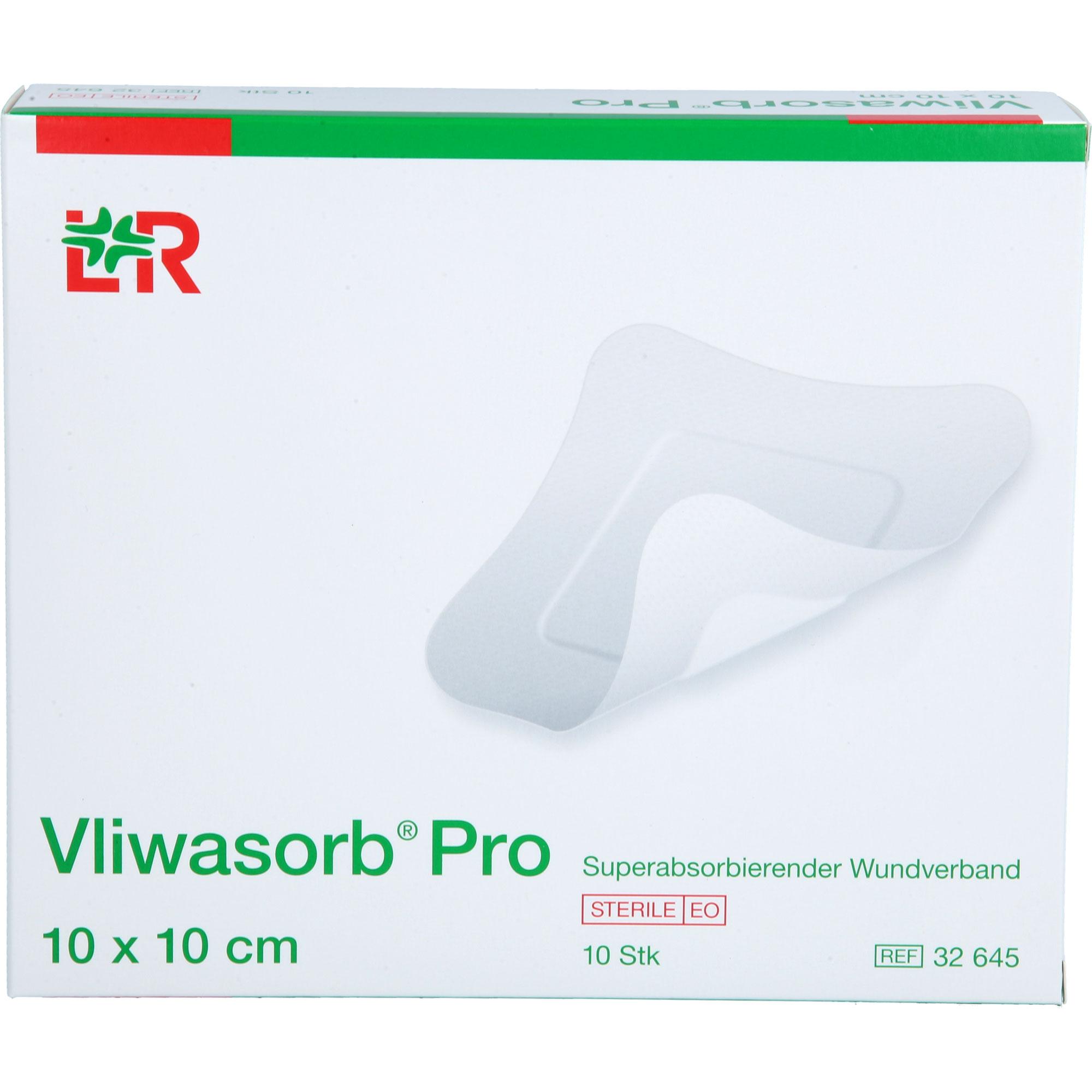 Vliwasorb pro Superabsorb.komp.steril 10x10 cm 10 St Avitamed bei onfy.de kaufen 19557432