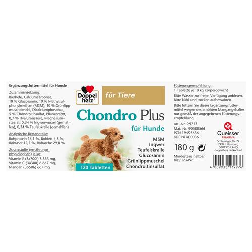 Doppelherz für Tiere Chondro Plus für Hunde 120 St Queisser Pharma bei onfy.de kaufen 19495636