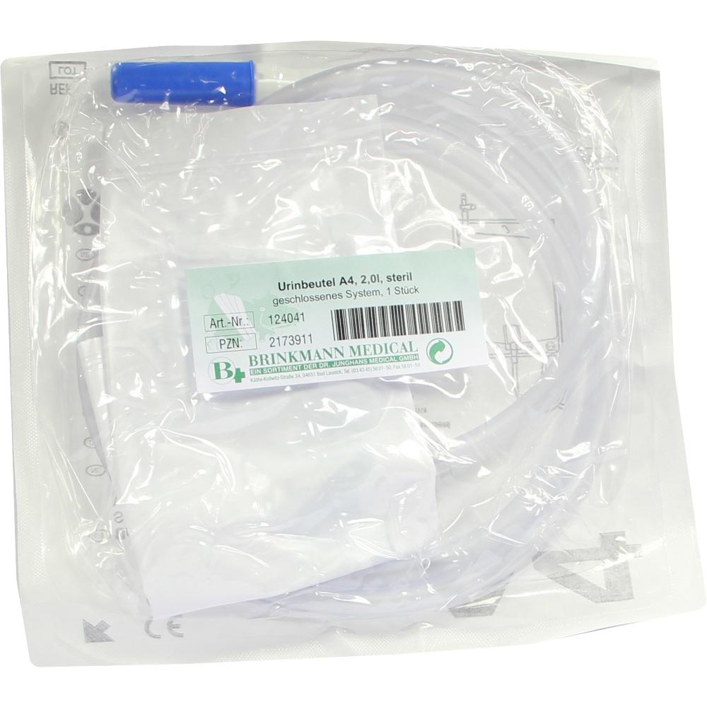 Urinbeutel 2L A4 Steril null