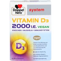 Doppelherz Vitamin D3 2000 I.e Vegan System