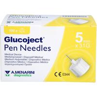 Glucoject Pen-Nadeln 5 Mm 31 G 0.25 Mm null