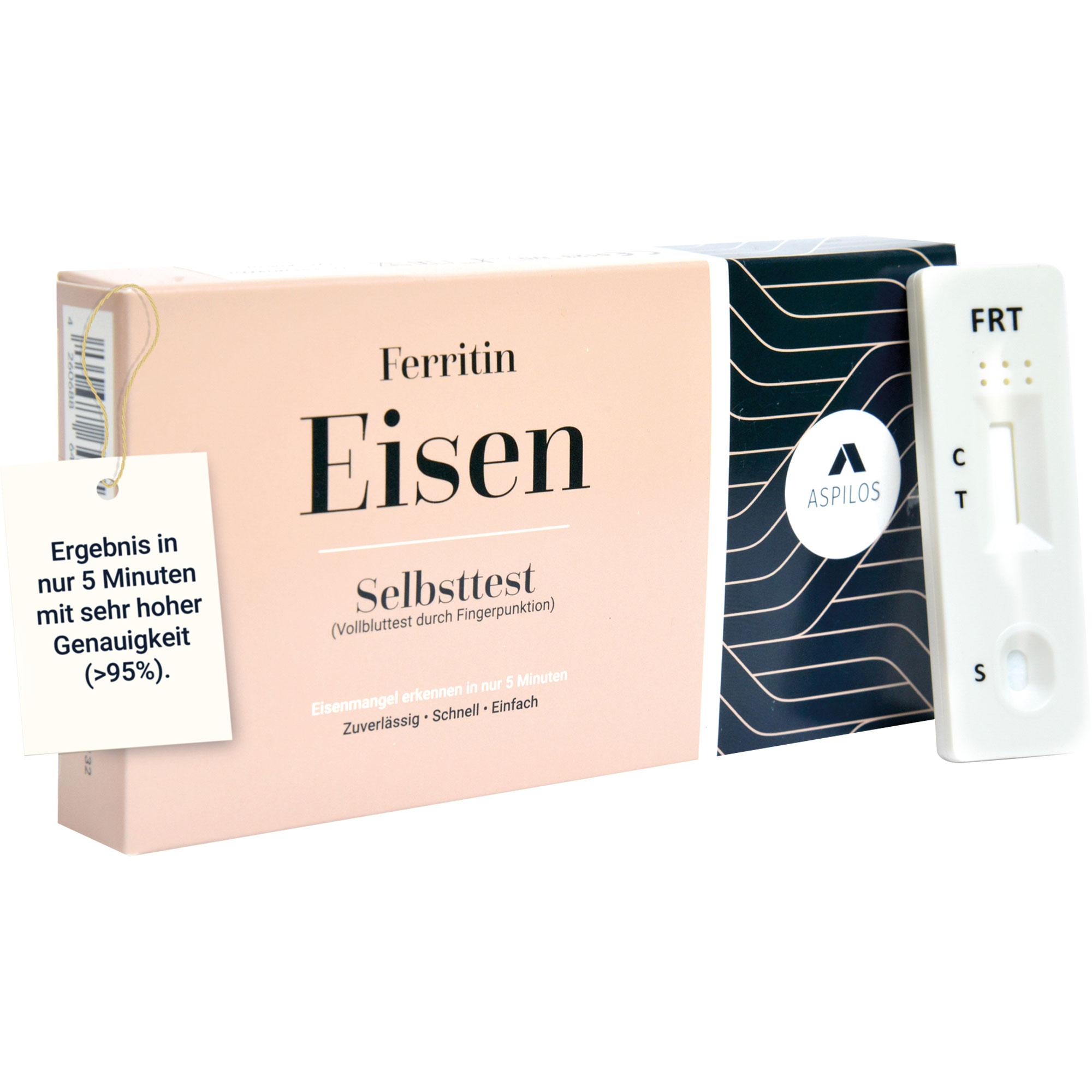 Aspilos Selbsttest Eisen Ferritin 1 St Aspilos bei onfy.de kaufen 18783132