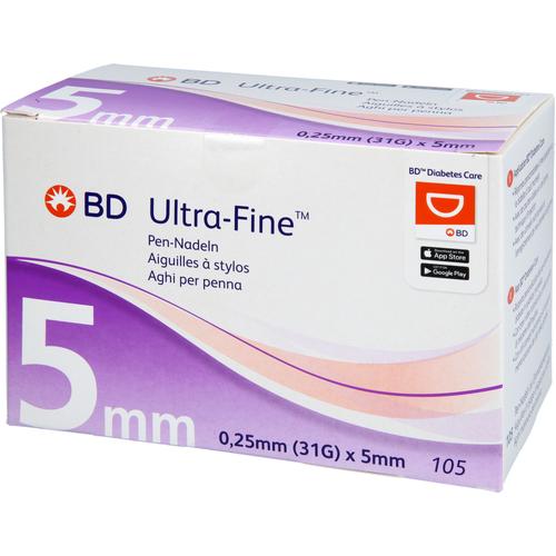 Bd Ultra-Fine Pen-Nadeln 5 Mm 31 G 0.25 Mm 105 St ToValCare bei onfy.de kaufen 20059277