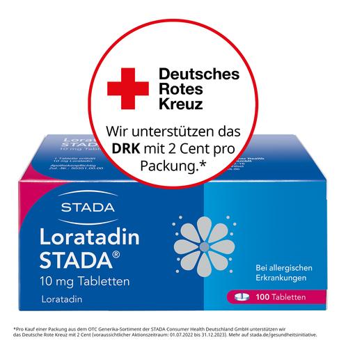 Loratadin Stada 10mg Tabletten 100 St STADA Consumer Health Deutschland bei onfy.de kaufen 01592474