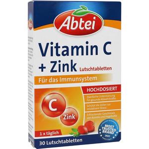 Abtei Vitamin C Plus Zink Lutschtabletten 03550712