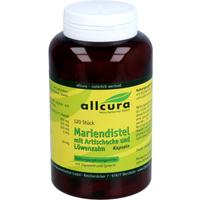 Mariendistel mit Artischocke und Löwenzahn null