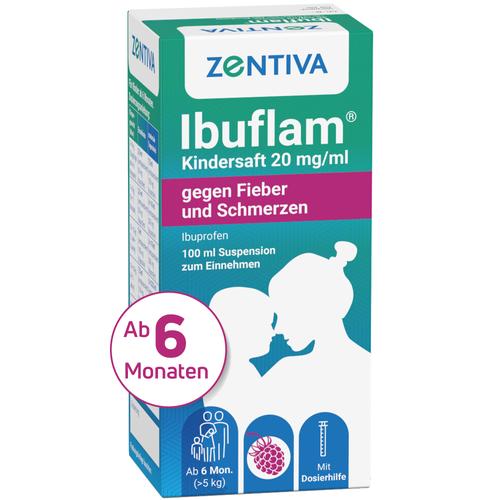 Ibuflam Kindersaft20mg/ml gegen Fieber U.schmerzen 100 ml Zentiva Pharma bei onfy.de kaufen 09731722