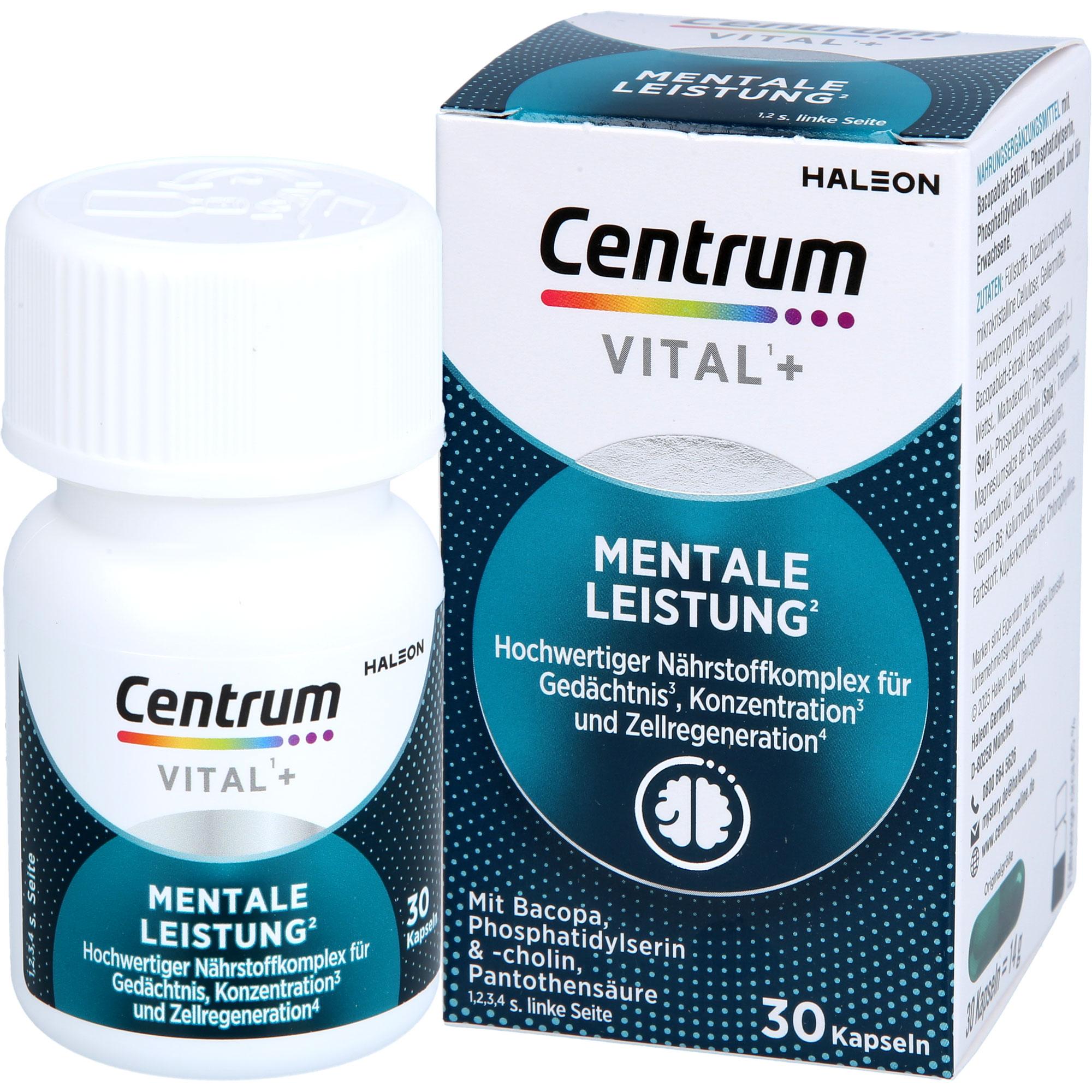 Centrum Vital+ Mentale Leistung 30 St Haleon Germany bei onfy.de kaufen 19486198