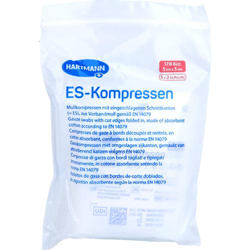 Es-Kompressen Steril 5x5 cm 8Fach 5x2 St EurimPharm Arzneimittel bei onfy.de kaufen 18374534