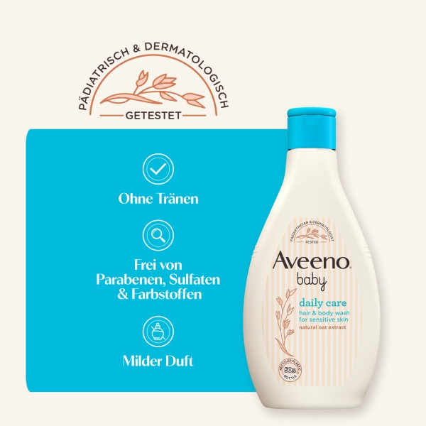 Aveeno Baby Daily Care Seifenfrei Duschgel+shampoo 250 ml Kenvue Germany GmbH (OTC) bei onfy.de kaufen 19899629