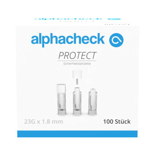 Alphacheck Protect Sicherheitslanzette 23G X 1.8Mm 100 St Berger Med bei onfy.de kaufen 16392396