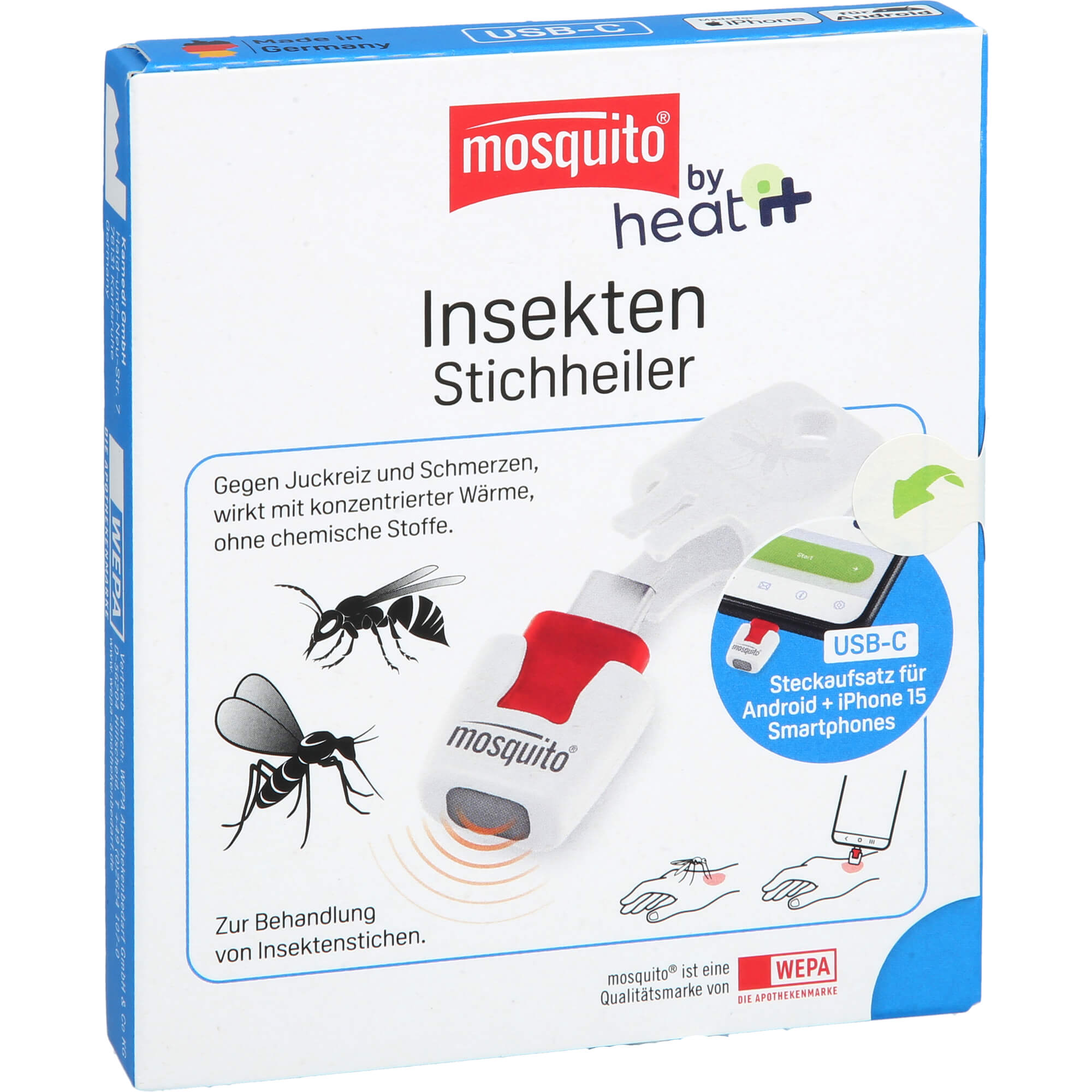 Mosquito Heat It Usb C Insekten-Stichheiler 1 St WEPA Apothekenbedarf bei onfy.de kaufen 19166890
