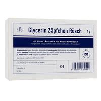 Glycerinzäpfchen Rösch 1G gegen Verstopfung null