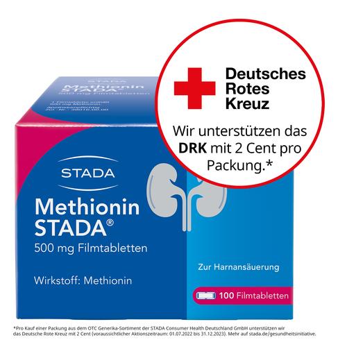 Methionin Stada 500mg Filmtabletten 100 St STADA Consumer Health Deutschland bei onfy.de kaufen 00177514