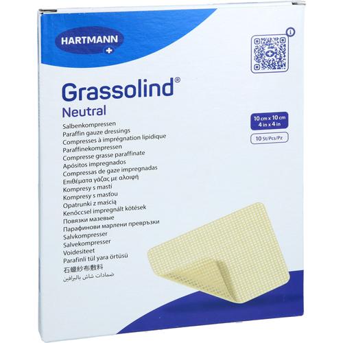 Grassolind Salbenkompressen 10x10 cm Steril 10 St Medi-Spezial bei onfy.de kaufen 19647477