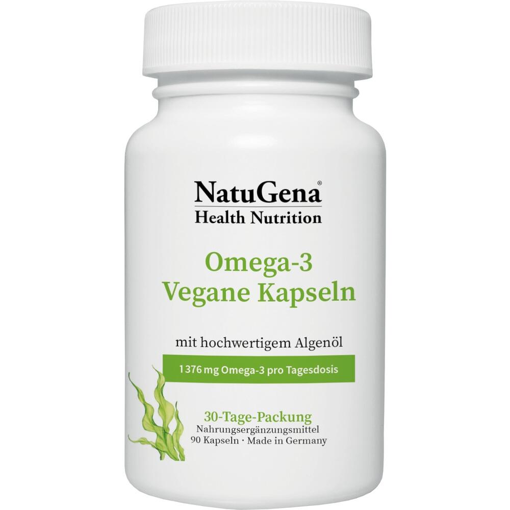 Omega-3 Vegan 1376mg 751 Dha 375 Epa Algenöl null