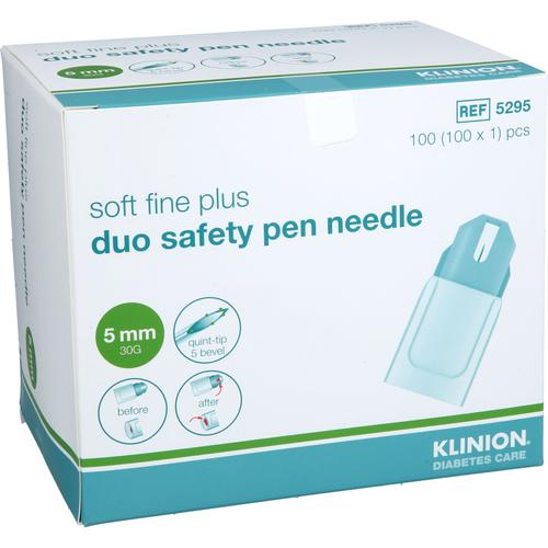 Klinion Soft Fine Plus Duosafety Penneedle 30G 5Mm 100 St Mediq Deutschland bei onfy.de kaufen 19166602