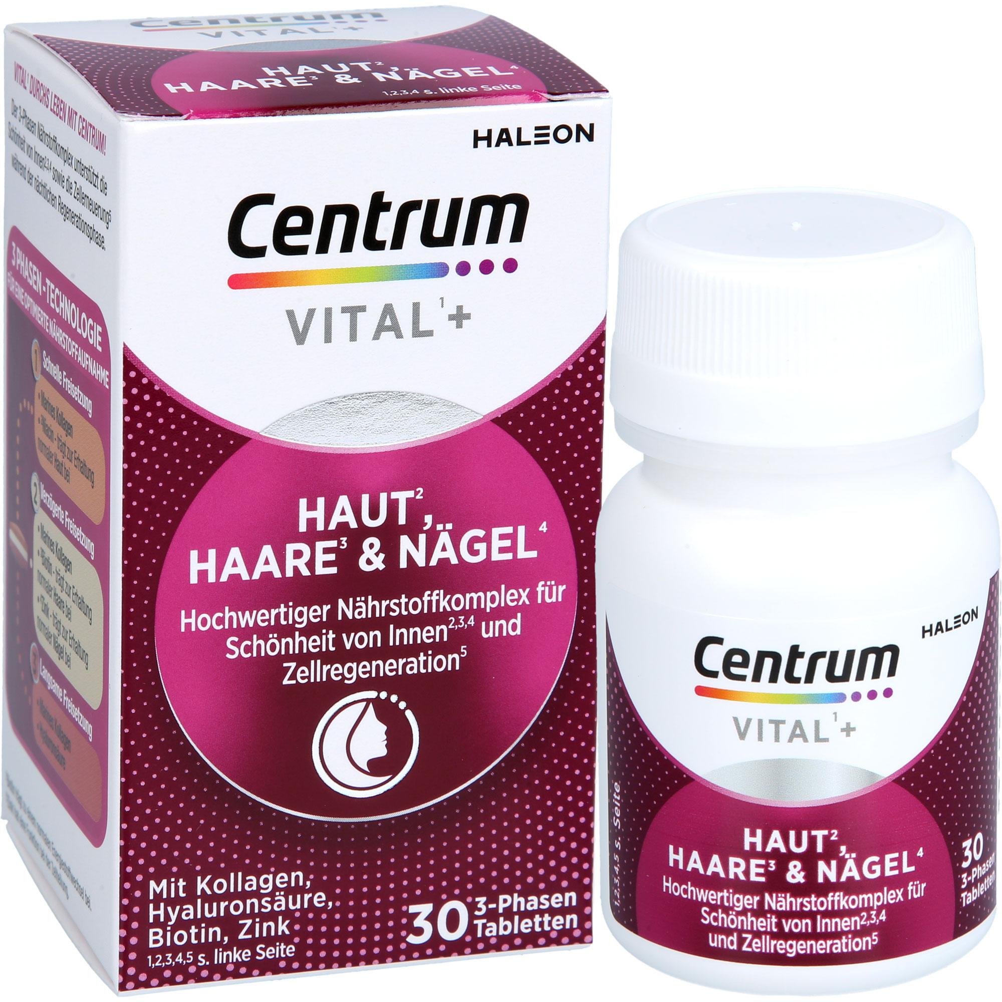 Centrum Vital+ Haut Haare & Nägel 30 St Haleon Germany bei onfy.de kaufen 19420093