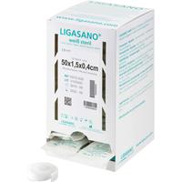 Ligasano Weiß Steril 50x1.5x0.4cm Wundband Mikro null