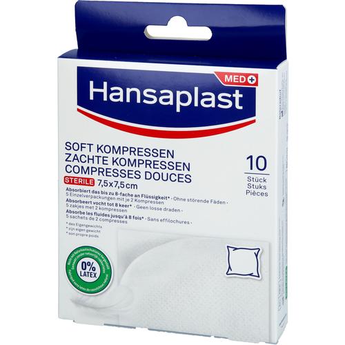 Hansaplast Soft Kompressen Steril 7.5x7.5cm 5x2 St Beiersdorf bei onfy.de kaufen 19401724