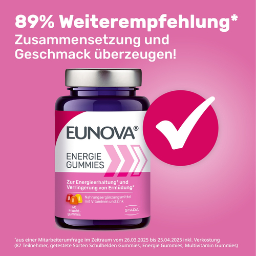 Eunova Energie Gummies 60 St STADA Consumer Health Deutschland bei onfy.de kaufen 18747136