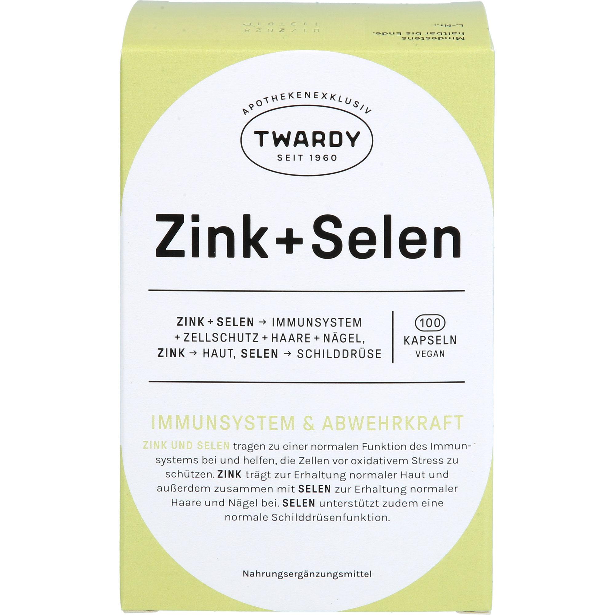 Zink + Selen Kapseln Vegan