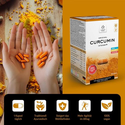 Curcumin Kapseln Cumacure Intense 95 90 St Hager Pharma bei onfy.de kaufen 18701909