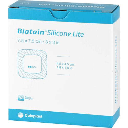 Biatain Silicone Lite Schaumverband 7.5x7.5 cm 10 St adequapharm bei onfy.de kaufen 17922092