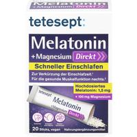 Tetesept Melatonin + Magnesium Direkt Sticks null