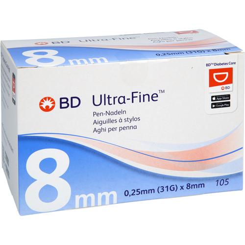 Bd Ultra-Fine Pen-Nadeln 8 Mm 31 G 0.25 Mm 105 St ToValCare bei onfy.de kaufen 20059283