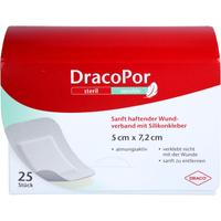 Dracopor Sensitiv 5x7.2 cm Steril M.silikonkleber null