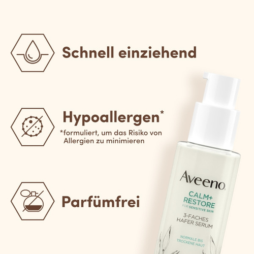 Aveeno Calm+ Restore 3-Faches Hafer Serum 30 ml Kenvue Germany GmbH (OTC) bei onfy.de kaufen 19342938