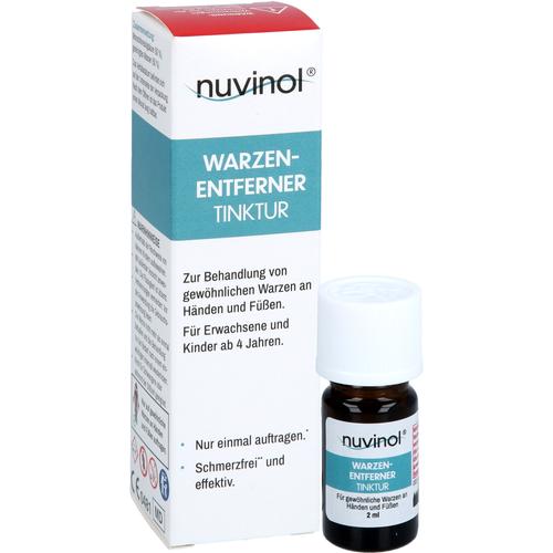 Nuvinol Warzenentferner Tinktur Schmerzfrei 2 ml R(h)ein Nutrition & Health bei onfy.de kaufen 19681681