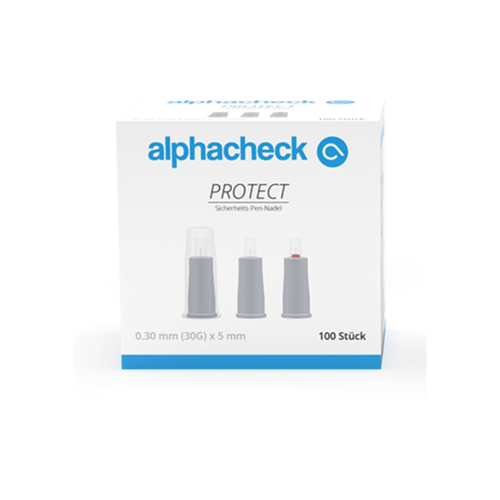 Alphacheck Protect Sicherheits-Pen-Nadel 30G X 5Mm 100 St Berger Med bei onfy.de kaufen 17197981