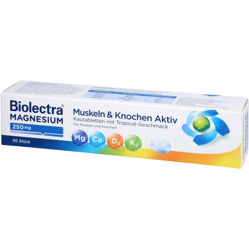 Biolectra Magnesium 250 mg Muskeln & Knochen Aktiv 30 St HERMES Arzneimittel bei onfy.de kaufen 19145161