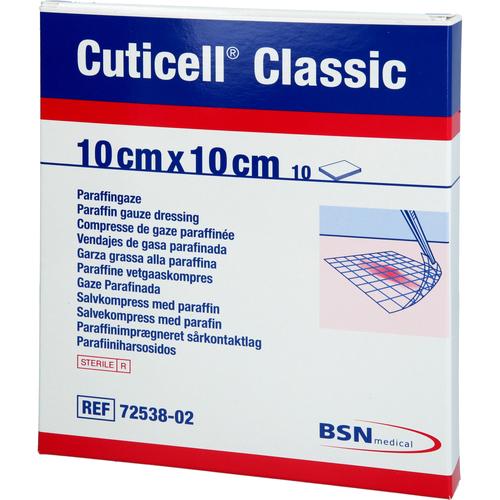 Cuticell Classic Wundgaze 10x10 cm 10 St Crosp Medical bei onfy.de kaufen 19921889