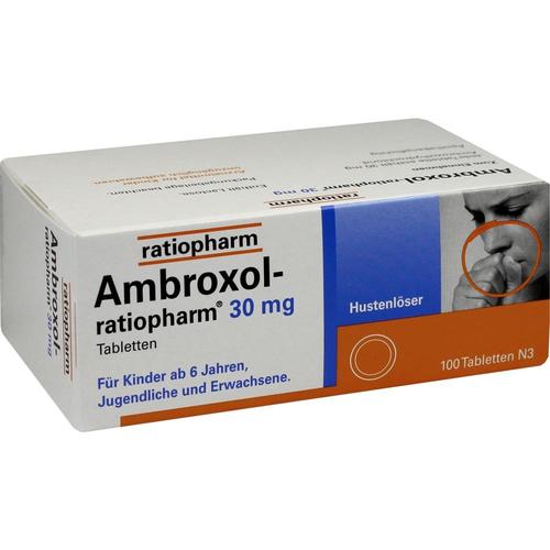 Ambroxol-Ratiopharm 30mg Hustenlöser 100 St ratiopharm bei onfy.de kaufen 00680839
